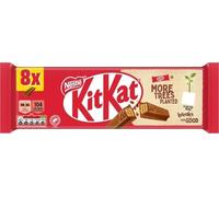 KitKat 2 Finger Milk Chocolate Biscuit Bar Multipack, 8 x 20.7g | Pack of 1