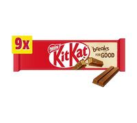 Nestle Milk Chocolate 2 Finger Kitkats, Pack of 9 12339411