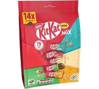 KitKat 2 Finger Mini Mix Chocolate Biscuit Bars Multipack 197.4g - Limited Edition