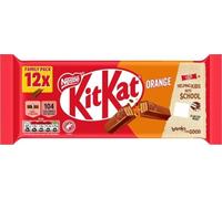 KitKat 2Finger Orange Chocolate Biscuit Bar, 12 x 20.7g