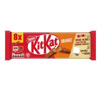KitKat 2 Finger Orange Chocolate Biscuit Bar Multipack, 8 x 20.7g | Pack of 1