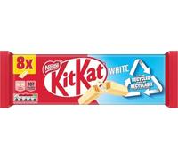 KitKat 2 Finger White Biscuit Bar Multipack - Crispy Wafer, 8 x 20.7g | Pack of 1