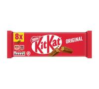 KitKat 2 Finger Milk Chocolate Biscuit Bars - 8 Pack (8 x 20.7 g) | Crisp Wafer Fingers Coated in Smooth Great for Sharing or Everyday Snacking - Item Weight: Standard