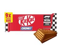 KitKat Chunky Chocolate Biscuit Bar Multipack, 288g 32g 9 Pack