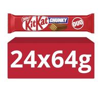 KitKat Chunky Duo Milk Chocolate Bars, 24 x 64 g
