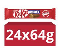 KitKat Chunky Duo Milk Chocolate Bars, 24 x 64 g