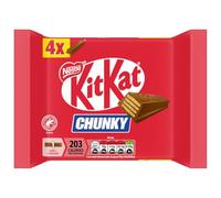 KitKat Chocolate Bar Chunky Milk Chocolate Multipack 4 x 40 g