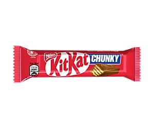 KITKAT Chunky Milk Chocolate Bar Pack of 24 of 40 g