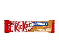 KIT KAT Chunky Peanut Butter Milk Chocolate bar Multipack 33.5g x 4 (Pack of 1)
