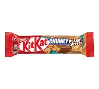 KitKat Chunky Peanut Butter Chocolate Bar Multipack, 4 x 34g | Pack of 1