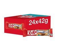 KitKat Chunky Peanut Butter Milk Chocolate Bars, 24 x 42 g