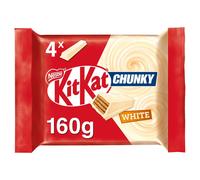 KitKat Chunky White Chocolate 4 Bars 160g