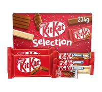 KitKat Collection Box | 234g of Assorted KitKat Chocolate Bars in Festive Packaging | Ideal for Sharing, Gifting & Seasonal Treats
