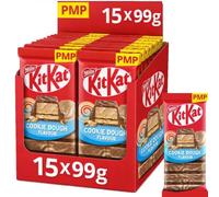 KitKat Cookie Dough Flavour Chocolate Sharing Bar 99g PMP - Crispy Wafer Fingers Covered in Smooth Milk Chocolate - PickYour Bar
