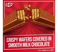 KitKat F1 4 Finger Milk Chocolate Biscuit Bar 4 Pack Multipack 166g 4x