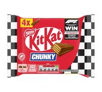 KitKat Chunky Milk Chocolate Bar Multipack, 4 x 40 g