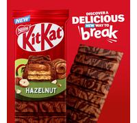 KitKat Hazelnut filled Dark Milk Chocolate Crispy Wafer Sharing Bar 9