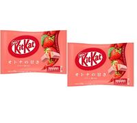Kitkat Japan, Strawberry Flavour, Kit Kat Japanese Chocolate Bar, Set of 2 Packs
