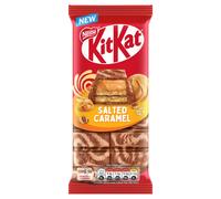 KitKat Salted Caramel Chocolate Sharing Bar - Crispy Wafer Biscuit, 99g | Pack of 1