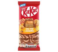 KitKat Salted filled Caramel Milk Chocolate Crispy Wafer Sharing Bar 99g