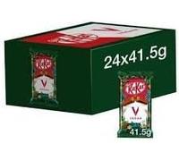 KitKat Vegan Chocolate Bar, 4 Finger, 41.5g, Pack of 24