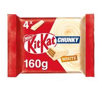 KitKat White Chocolate Chunky Bar Multipack, 160 g 40g 4 Pack