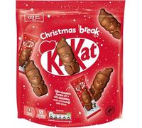 KitKatt Santa Large Pouch 264g of Individually Wrapped Mini Milk Chocolate Santas with Crispy Wafer Centres- perfect for Christmas 2025