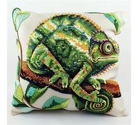 kitphoenix Latch Hook Kit Cushion Latch Hook Kit Animal DIY Pillow Materials Package 43cmX43cm DIY Hooks Knitted Embroidered Carpet Pillow Embroidery Latch Hook Carpet Kit