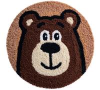 kitphoenix Rug Hooking Kit Wild Brown Bear