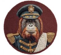 Kitquiver Rug Latch Hook Craft Kits Cartoon Gorilla 60x60cm