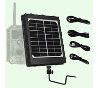 Kits de panneaux solaires 3W 8000mAh 12V/9V/6V sortie 5V