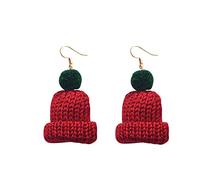 Kits Drill Tools Glue Ear Jewelry Cute Wool Wool Knitted Hat Ear Hook Making Ultrasonic Cleaner Kits Jewelry, one size, Plush, No gem