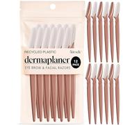 Kitsch Women's Plastic Dermaplaners 12pc Set - Terracotta Kitsch Terracotta