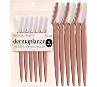 Kitsch 6 pcs Dermaplane Razor for Women Face - Terracotta