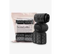Kitsch Black Ceramic Thermal Hair Rollers Set of Eight