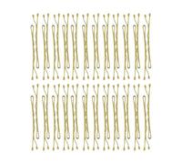 Kitsch Blonde Bobby Pins - 1.87 Inches | Ideal for Blonde, Thick & Thin Hair | Hair Styling Accessories for Kids, Girls and Women | Hair Stylist Must Haves | Stylish and Secure Hair Pin - 45 pcs