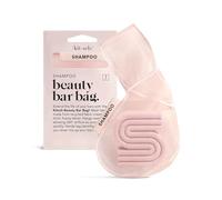 Kitsch Bottle Free Beauty Soap & Shampoo Bar Holder - Soap Savers with Mesh Bags; Blush