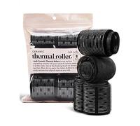 Kitsch Black Ceramic Thermal Hair Rollers Set of Eight