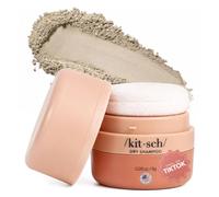 Kitsch Dry Shampoo Powder with Rice Protein for Women & Men - Volumizing, Unscented, No White Cast, Non Toxic, Organic, Paraben & Benzene Free, Non Aerosol for Oily & Light Hair, Travel Size - 8g