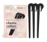 Kitsch Elastic Hair Tie Cutter Tool 3pcs - Black