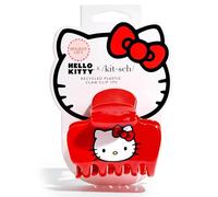 Kitsch Hello Kitty Recycled Plastic Puffy Medium Hair Clips for Women, Medium Claw Clips for Thick & Thin Hair | Ideal Gifts for Women, 1 Piece