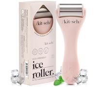 Kitsch Ice Roller for Face - Stainless Steel Face Ice Roller to Reduce Puffiness, Redness & Headaches - Cooling Facial Roller for Skin Care, Irritation Relief & Spa-Like Experience at Home - Pink