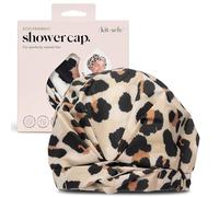 Kitsch Leopard Luxe Recycled-polyester Shower Cap