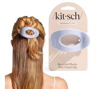 Kitsch Medium Flat Claw Clips for Women - Stylish Flat Hair Clips, Strong Hold for Thick & Fine Hair | Non-Slip for Secure, Comfortable All-Day Wear | Ideal Gifts for Women - Hydrangea Breeze
