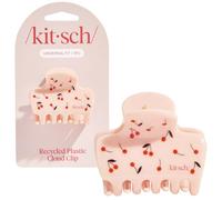 Kitsch Medium Hair Clips for Women - Strong Hold Claw Clips for Thick or Thin Hair - Recycled Plastic, Non-Slip, Durable - Cherry Print - 1pc