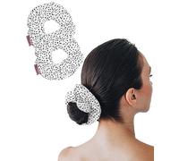 kitsch Microfiber Towel Scrunchies 2-Pieces, Micro Dot Print- Micro Dot Print - 2 Count