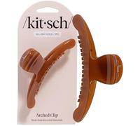 Kitsch Recycled Plastic Large Arched Clip - Mocha