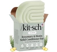 Kitsch Rosemary & Biotin Conditioner Bar for Hair Growth & Thickening - 77g | Hydrating & Cleansing Hair Conditioner for Women & Men - Sulfate, Silicone & Paraben-Free Hair Care