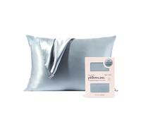Kitsch Standard Satin Pillowcase - Haze Blue
