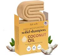 Kitsch Shampoo Stick with Coconut Oil, Deep Moisturising Shampoo for Curly Hair, Safe for Coloured Hair, Paraben-Free